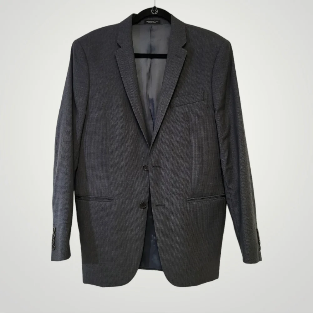 John Varvatos Blazer Men's Size 40R Wool‎ Double Vents Tweed